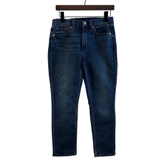 GAP Denim - NEW Gap Vintage Slim Mid Rise Dark Blue Wash Skinny Straight Size 28 6S